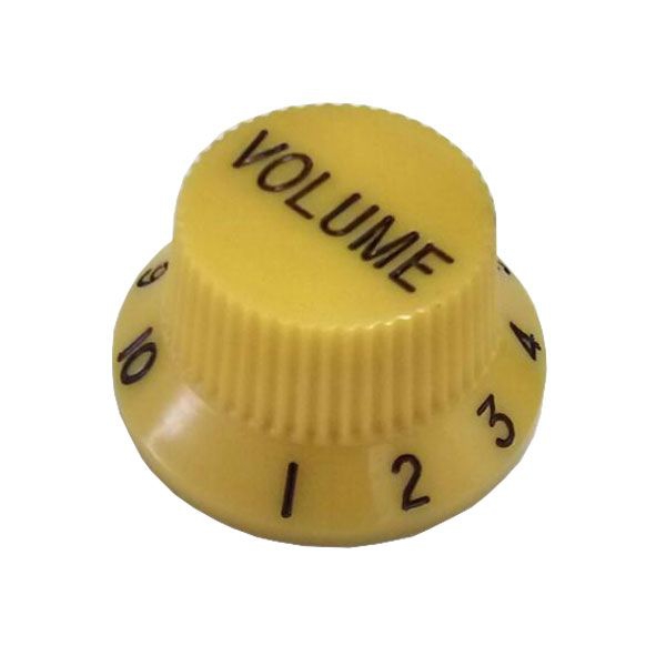 Knob Plástico Tradicional Strato Volume Amarelo - Importacao