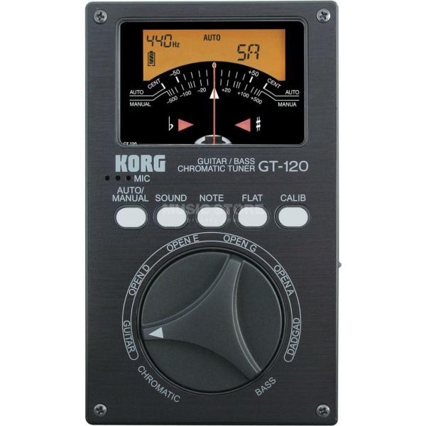 Korg - Afinador Cromatico para Guitarra e Baixo GT120