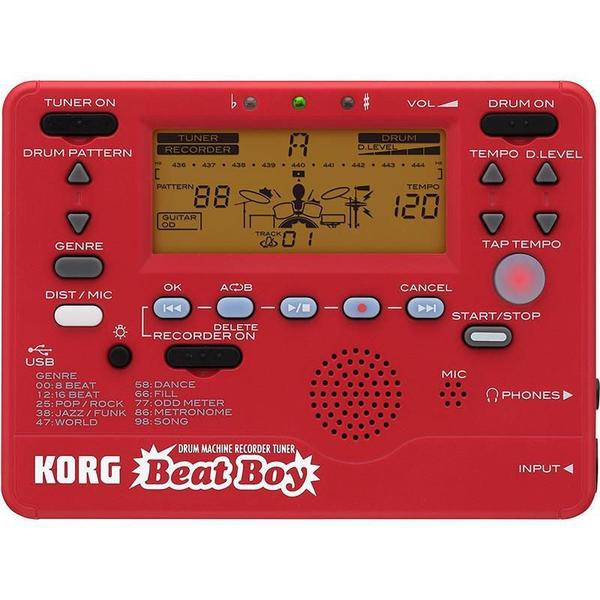 Korg Beat Boy Módulo de Bateria Gravador e Afinador