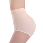 Lady Mulheres cintura alta Seamless Triângulo Briefs Sliming Shapewear Abdômen Hip Cima para pós-parto moldar o corpo