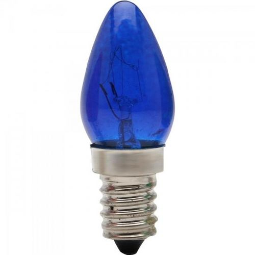 Lampada Chupetinha 7W 127V E14 CH24 Azul Brasfort