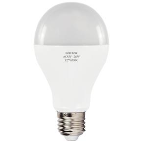 Lâmpada LED Bulbo 12W, E27, 6500K, Bivolt - Branco Frio