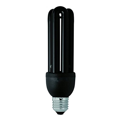 Lâmpada Luz Negra Compacta E27 20W 110V OUROLUX