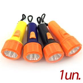 Lanterna C/4 Led - Mini 10Cm Colors