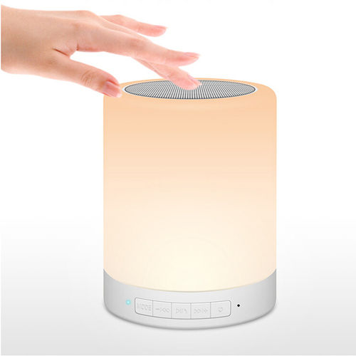 LED 7colors Mudança Bluetooth Lâmpada Speaker com Touch Control