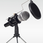 Lefon Condensador profissional para microfone para gravação de podcasting Microfone Karaoke Mic