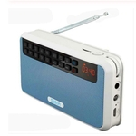 Leitor De Música Clear Bass Pista Dupla Speaker Rádio Rolton E500 Falantes Estéreo Portátil Bluetooth Fm Tf Usb