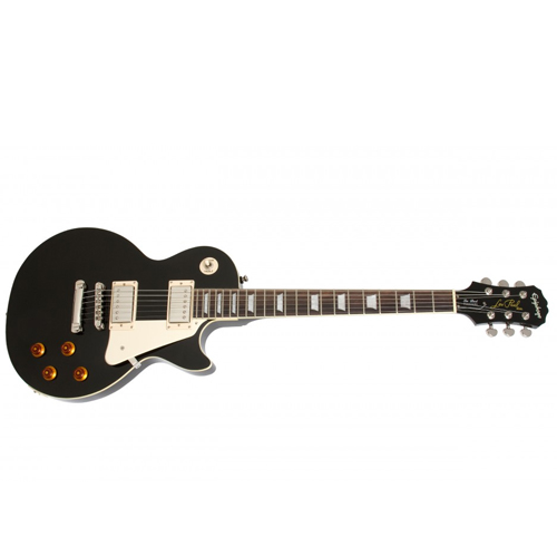 Les Paul Standard Black Guitarra Elet Epiphone Lp Standard Black - Royal Music