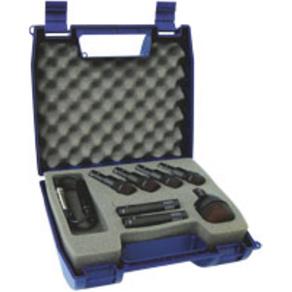 Leson Microfone Km-120/7 Kit com 07 Microf.P/Bateria com Adap.