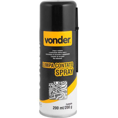 Limpa Contato em Spray 200ml / 200g Vonder