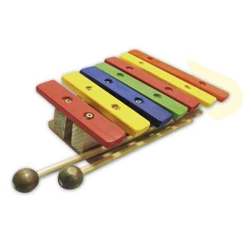 Lira Brinquedo Infantil Instrumento Musical Madeira