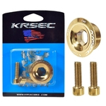 KRSE Crankset Screw M18/M20 Aluminum Alloy Hollow Bike Chain Wheel Right Crank Cap Cover Bicycle Crank Arm Parts