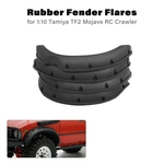 RC Cars Borracha Fender Flares para 01:10 Parts Tamiya RC4WD TF2 Mojave RC Crawler Corpo de caminhão