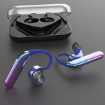 LOS X6 Hanging-ear sem fio Carro do Universal Mobile Phone Stereo Headset Mini Bluetooth phone accessories
