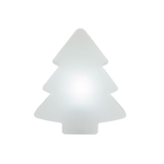 Luminária Árvore de Natal cor branca - Decorfun