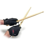 Luvas Protetoras Zildjian Drummers Gloves Extra Grande P0824 evita calos e baqueta escorregadia