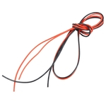 2M Silicone Cable 18AWG Flexible Cable Cord Tinned Copper Stranded Wire (1 Meter Red + 1 Meter Black ) RC model cars parts