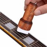 Madeira Brown guitarra baixo de corda Cleaner Parts Instrumento limpeza ferramenta Corpo Instrumentos musicais de corda (Mantenha um estoque)