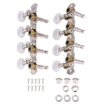 Mandolin Machine Heads Tuning Pegs 4L4R for 8 String Mandolin Replacement Parts