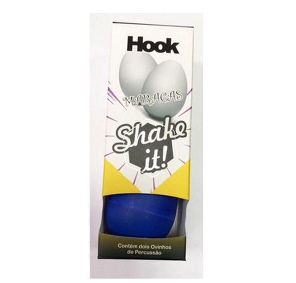Maracas Hook Egg Shake It Azul