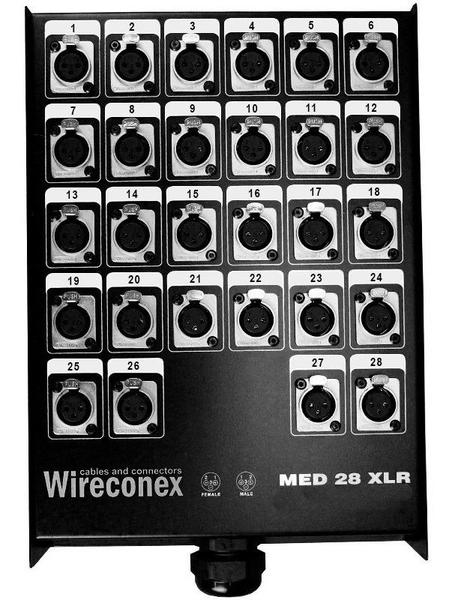 Medusa 28 Vias Wireconex com Conectores