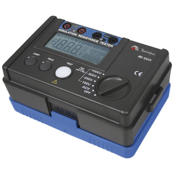 Megômetro para Teste Resistência de Isolação Cat3 600V Mi2552 Minipa
