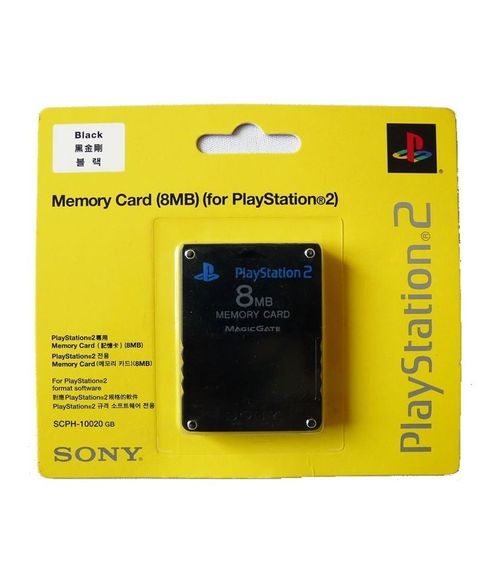 Memory Card 8mb P/ Playstation 2 Ps2 