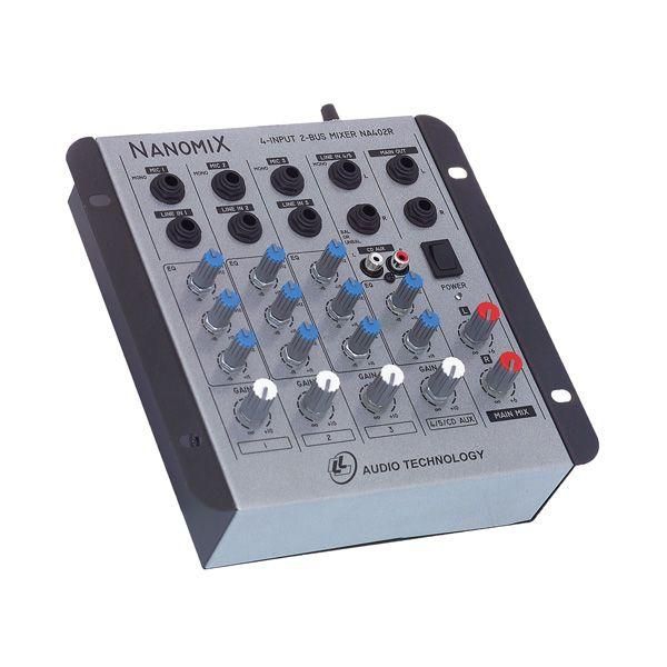 Mesa Audio Na402r Nanomix 4 Canais L.l. - Ll Audio