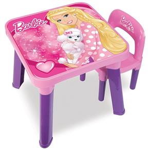 Mesa com Cadeira Barbie - Fun Divirta-Se