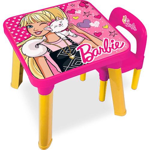 Mesa com Cadeira Barbie - Fun