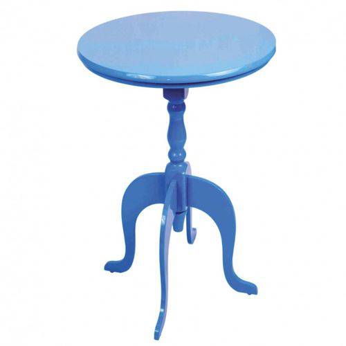 Mesa de Apoio Torneada - Azul - Tommy Design