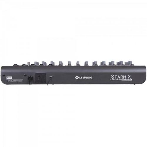 Mesa de Som 12 Canais Stereo Starmix XMS1202D Cinza LL AUDIO