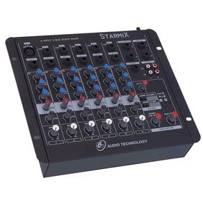 Mesa de Som 6 Canais Starmix S602R - LL Audio