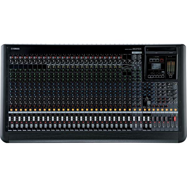 Mesa de Som Analógica Mgp-32x Preta 32 Canais Yamaha