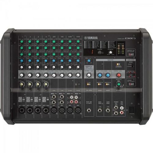 Mesa de Som Analogico Amplificado Emx5 Preto Yamaha