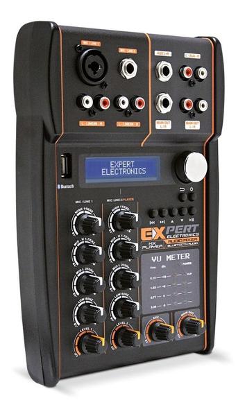 Mesa de Som Automotivo Expert Mx Player Bluetooth Usb Mixer - Expert Eletronics