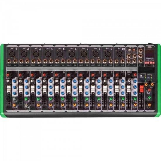 Mesa de Som de 12 Canais com Bluetooth PBPM1624BT Probass - Pro Bass