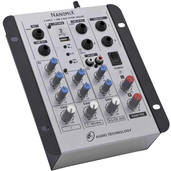 Mesa De Som Ll Audio Nanomix 2 Canais Na302r Bluetooth