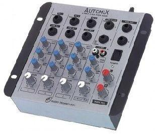 Mesa de Som LL Automix A402R - 4 Canais - 12V - Ll Audio