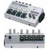 Mesa de Som Mini Mixer 4 Canais para Microfone e Equipamentos de Audio - Comp