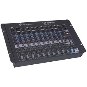 Mesa de Som Mixer 10 Canais 3Eq Starmix S1002d Ll Áudio