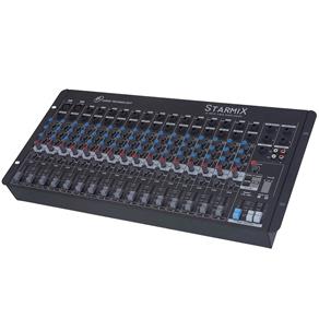 Mesa de Som Mixer 16 Canais 3Eq Starmix S1602d Ll Áudio