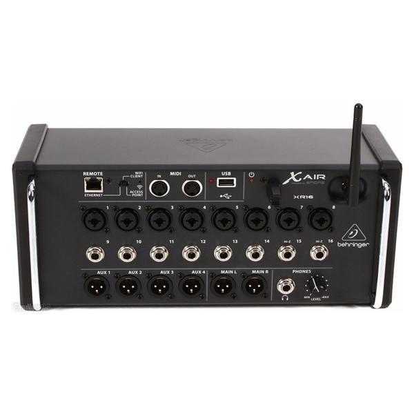 Mesa de Som Mixer Digital Behringer X-air Xr16 IOS/PC/Android 16in/6out
