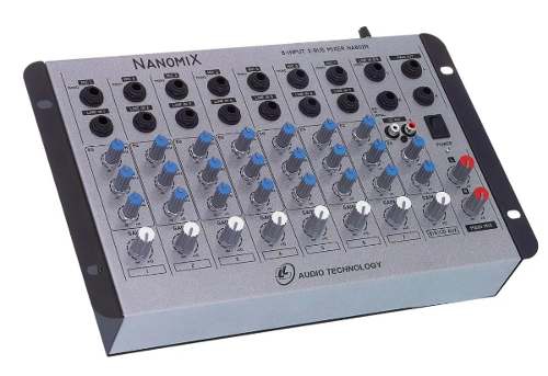 Mesa de Som Mixer Ll Audio Nanomix Na802r