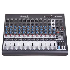 Mesa de Som Mixer LL Audio XMS1202D 12 Canais com Bluetooth