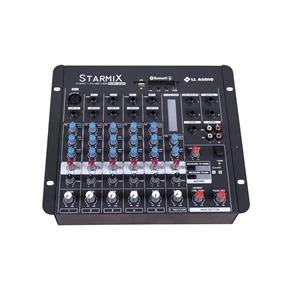 Mesa de Som Starmix 6 Canais LL Audio S602R BT