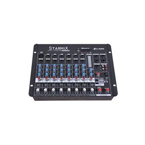 Mesa de Som Starmix 8 Canais LL Audio S802R BT