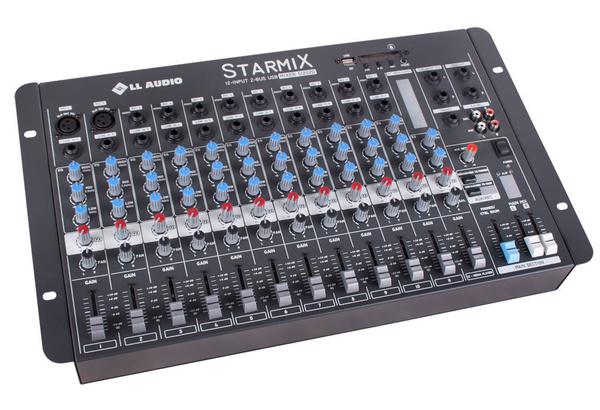 Mesa de Som STARMIX S1202 D BT - LL AUDIO