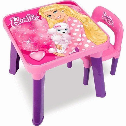 Mesa e Cadeira Barbie FUN BB6000 6926-9