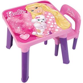 Mesa e Cadeira Barbie - Fun